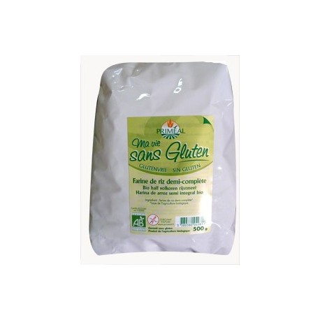 FARINE RIZ 1/2 COMPLETE 500G SANS GLUTEN
