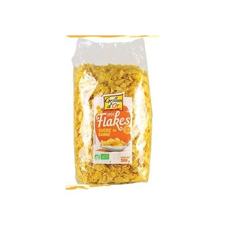 CORN FLAKES AU SUCRE DE CANNE 500G GRILLON AB