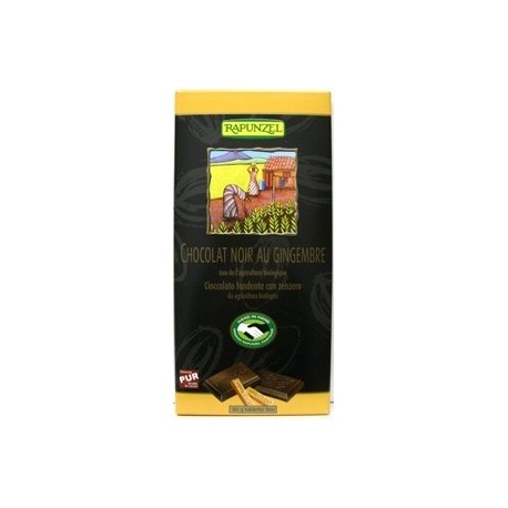 CHOCOLAT NOIR GINGEMBRE 80G