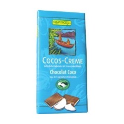 CHOCOLAT LAIT FOURRE CREME COCO 100G