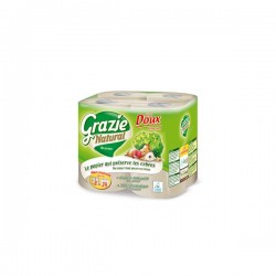 PAPIER TOILETTE 8 MAXI ROULEAUX 100% ECOLOGIQUE