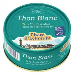 THON BLANC GERMON*  HUILE OLIVE BIO CERTIFIE MSC 160G