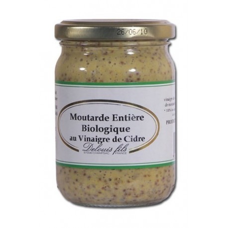 A.MOUTARDE ENTIERE DELOUIS 200G