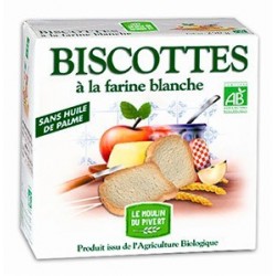 BISCOTTES BLANCHES 270G SS AJOUTE/SS H.PALME