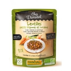 A.LENTILLES AUX PETITS LEGUMES ET LARDONS 250G
