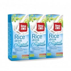 BOISSON RIZ ORIGINAL 3 X 200ML PAILLE