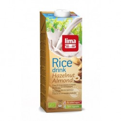 BOISSON RICE DRINK RIZ NOISETTE AMANDE 1L