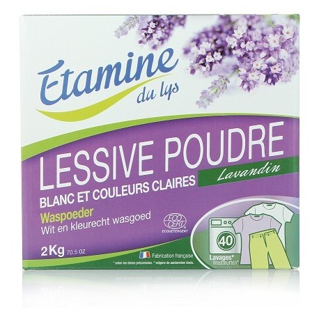 LESSIVE CONCENTRE 2KG POUDRE* 40 LAVAGES