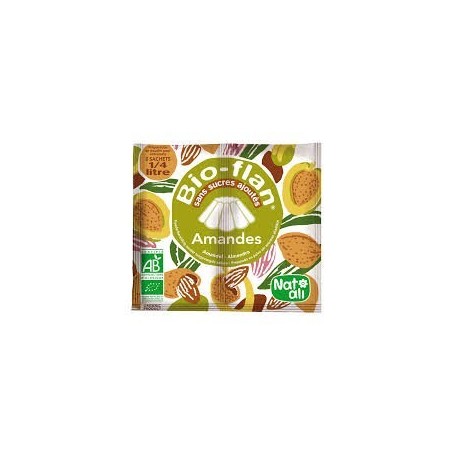 BIOFLAN AMANDES 7G SANS SUCRE AJOUTES