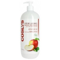 CREME LAVANTE MAINS 1L POMPE COSMEBIO* POMME