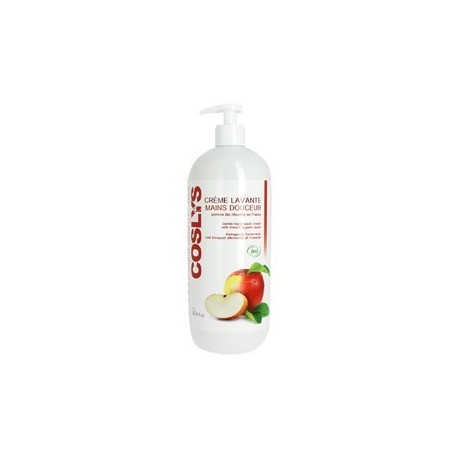 CREME LAVANTE MAINS 1L POMPE COSMEBIO* POMME