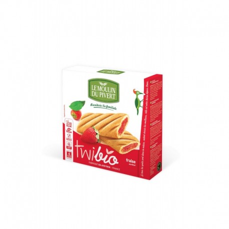 TWIBIO FOURRE FRAISE 150G EN 6 ETUIS