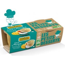 A.DESSERT VEGETAUX COCO ET MANGUE 2X110G