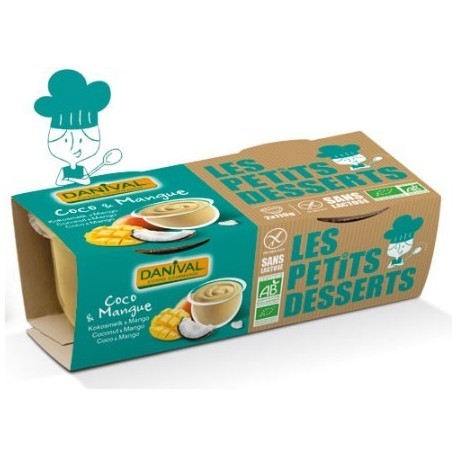 A.DESSERT VEGETAUX COCO ET MANGUE 2X110G