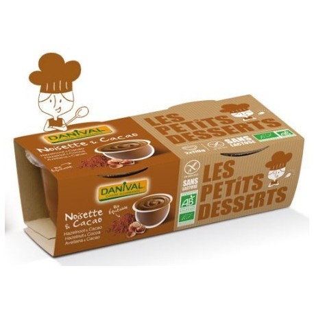 A.DESSERT VEGETAUX NOISETTE ET CACAO 2X110G