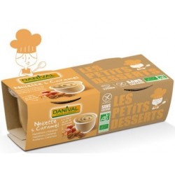 A.DESSERT VEGETAUX NOISETTE CARAMEL FLEUR DE SEL 2X110G