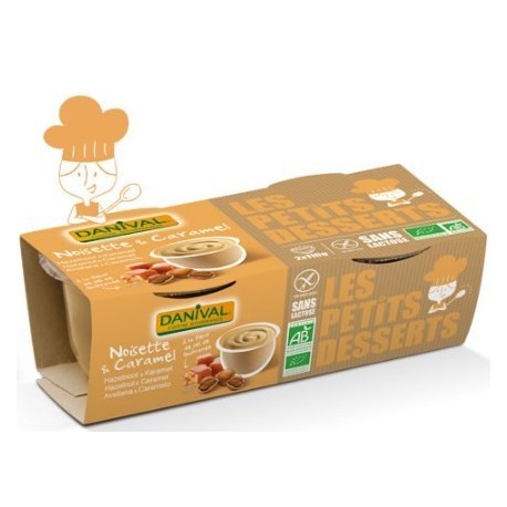 A.DESSERT VEGETAUX NOISETTE CARAMEL FLEUR DE SEL 2X110G
