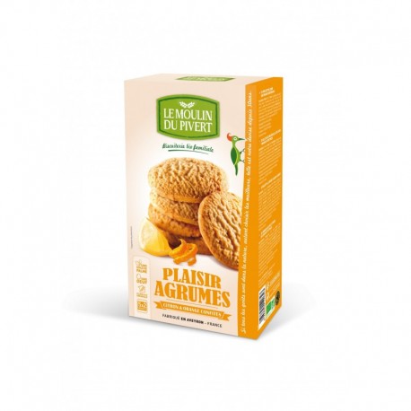 A.BISCUIT PLAISIR AGRUMES 175G PUR BEURRE