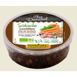 SALADE LENTILLE/JAMBON 180G