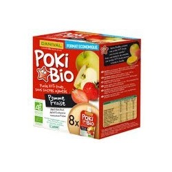 A.GOURDE POMME FRAISE 90G X8 EN ETUI