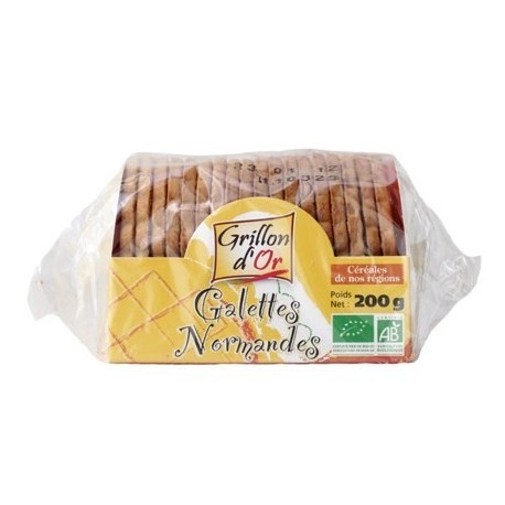 A.GALETTES NORMANDES 200G GRILLON AB