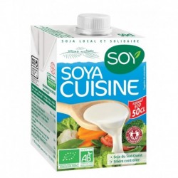 CREME SOYA CUISINE 50CL ECO SOJA FRANCAIS