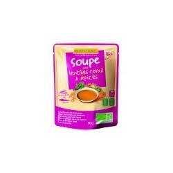 SOUPE LENTILLES CORAIL EPICES 50CL