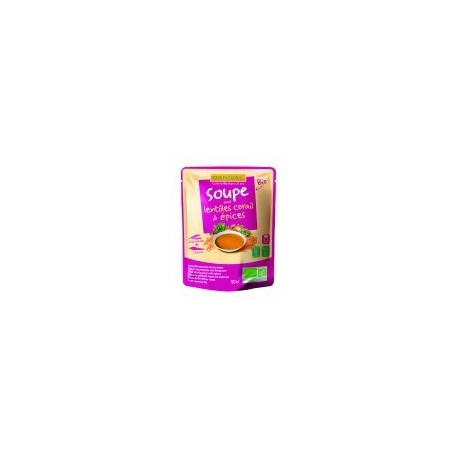 SOUPE LENTILLES CORAIL EPICES 50CL