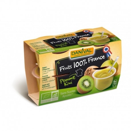 QUADRETTE POM-KIWI 100% FRANCE 4X100G SSUC