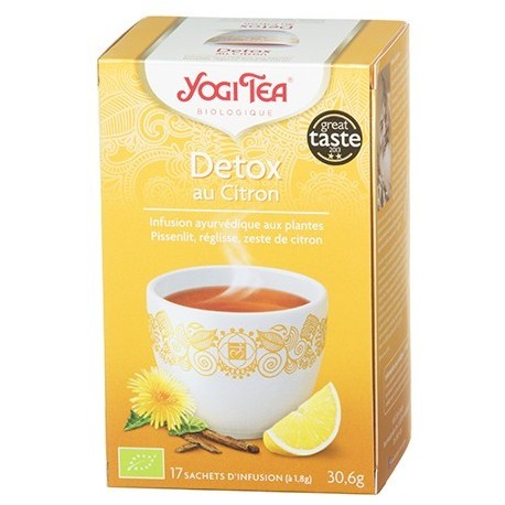 YOGI TEA DETOX AU CITRON