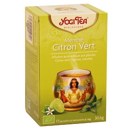 YOGI TEA MENTHE CITRON VERT