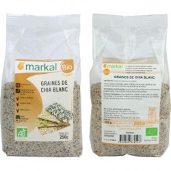 GRAINES DE CHIA BLANC BIO MARKAL 250G