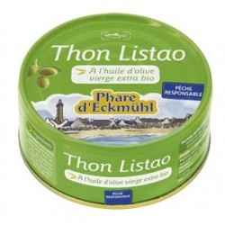 THON LISTAO* HUILE OLIVE BIO 160G