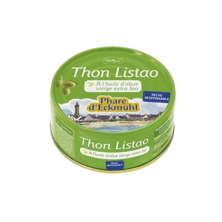 THON LISTAO* HUILE OLIVE BIO 160G