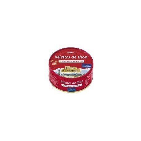 MIETTES DE THON LISTAO* A LA TOMATE BIO 160G