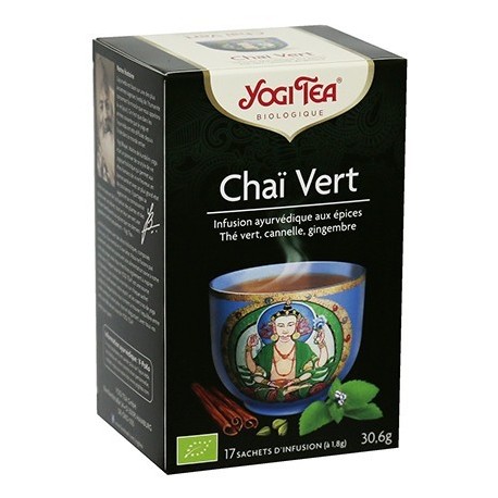 YOGI TEA CHAI VERT