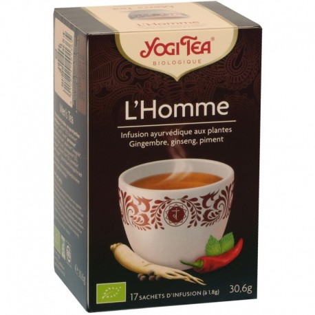 L\'HOMME YOGI 17 SACHETS