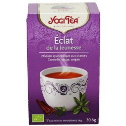 YOGI TEA AYURVEDA ECLAT DE LA JEUNESSE 17 SACHETS