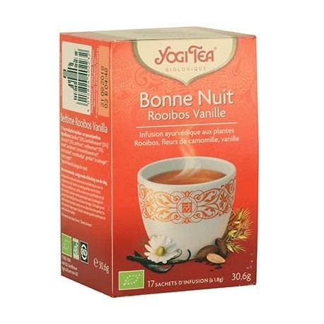 YOGI TEA BONNE NUIT ROOIBOS VANILLE