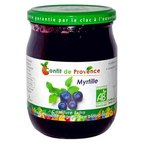 CONFITURE MYRTILLES 650G CONFIT PROVENCE