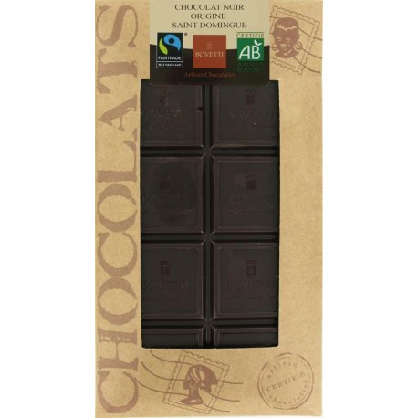 S.CHOCOLAT NOIR NATURE 73% ST DOMINGUE 100G