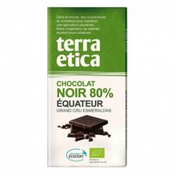 CHOCOLAT NOIR 80% EQUATEUR 100G