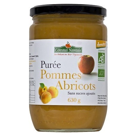 PUREE POMME ABRICOT 630G DEMETER COT NAN