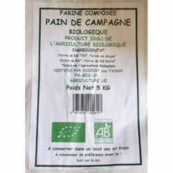 FARINE COMPOSEE PAIN DE CAMPAGNE 5KG