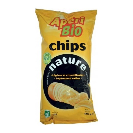 CHIPS NATURE 125G APERI BIO