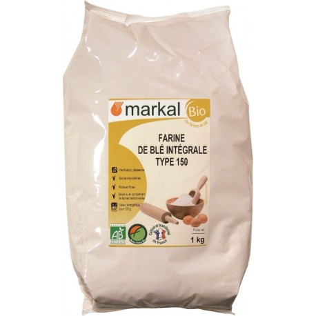 FARINE BLE T150 FRANCE / 1KG INTEGRALE