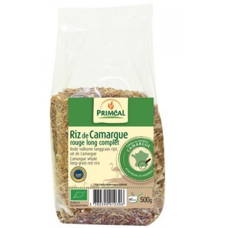 RIZ ROUGE CAMARGUE 500G FRANCE IGP BIO SOLIDAIRE