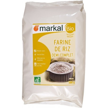 FARINE RIZ BLANC 500G ITALIE