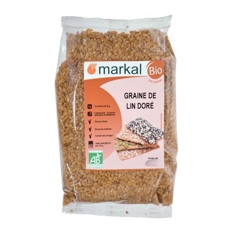 GRAINE LIN DORE 500G MARKAL