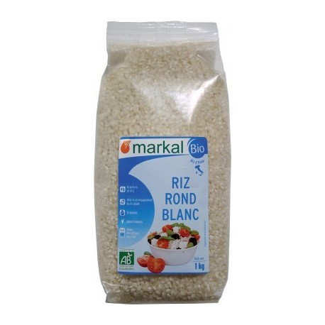 RIZ ROND BLANC 1KG ITALIE